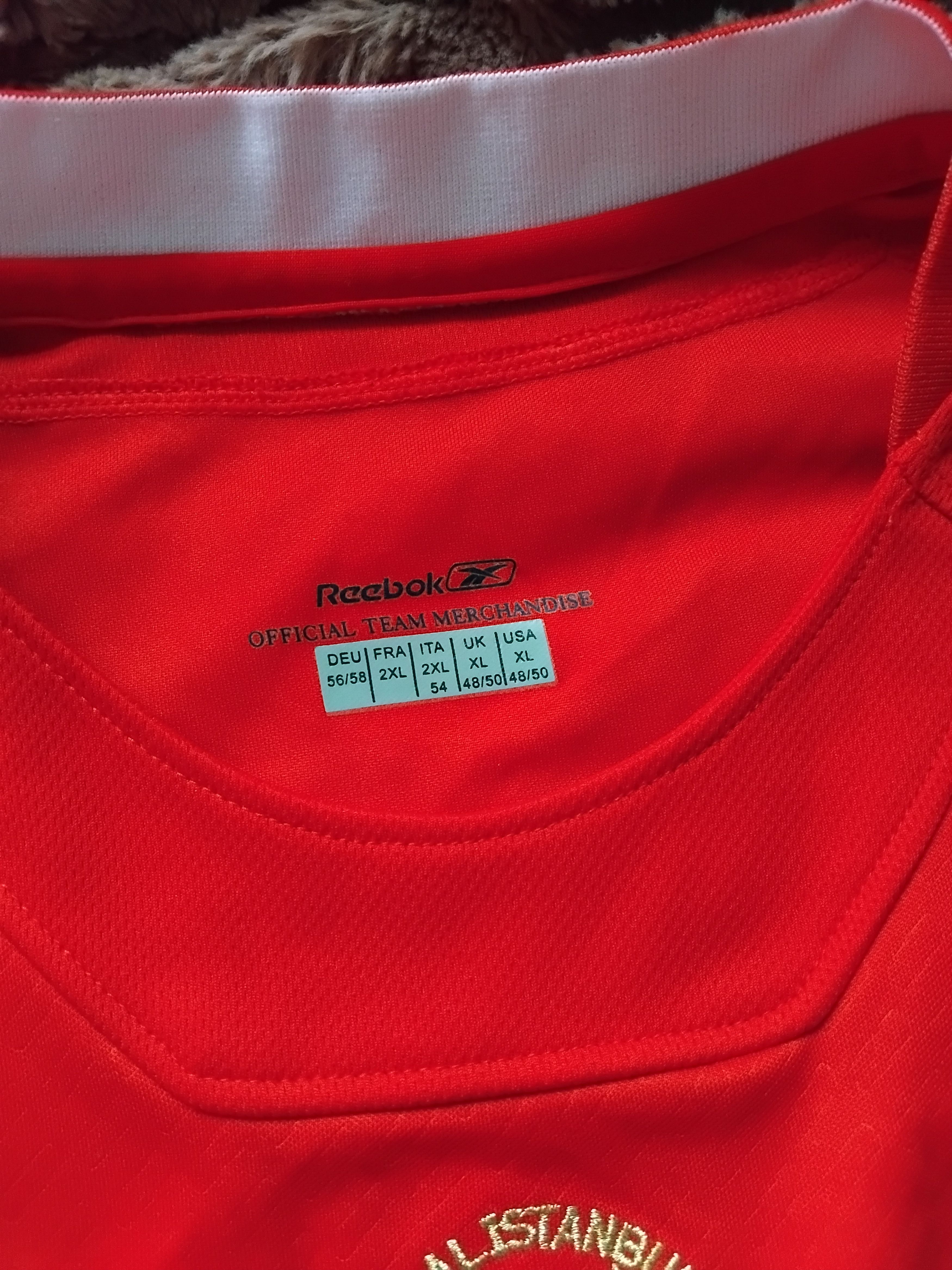 Reebok Koszulka reebok Liverpool Size US XL / EU 56 / 4 - 3 Thumbnail