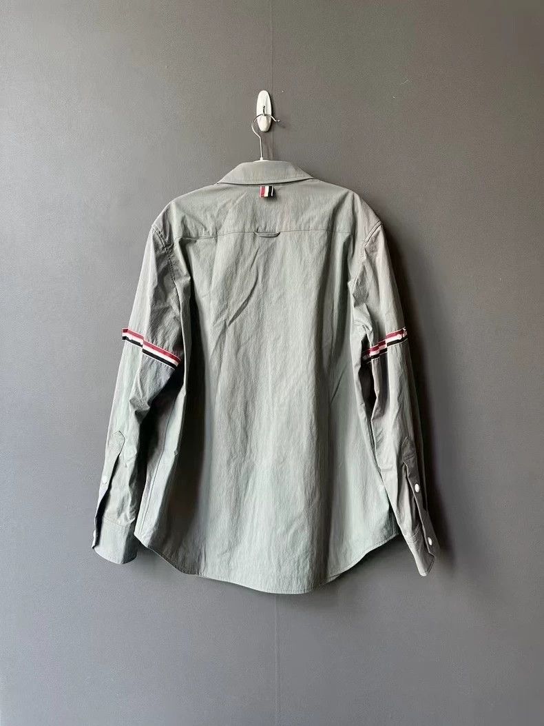 Thom Browne Thom Browne size2 Double-breasted shirt jacket Size US M / EU 48-50 / 2 - 2 Thumbnail