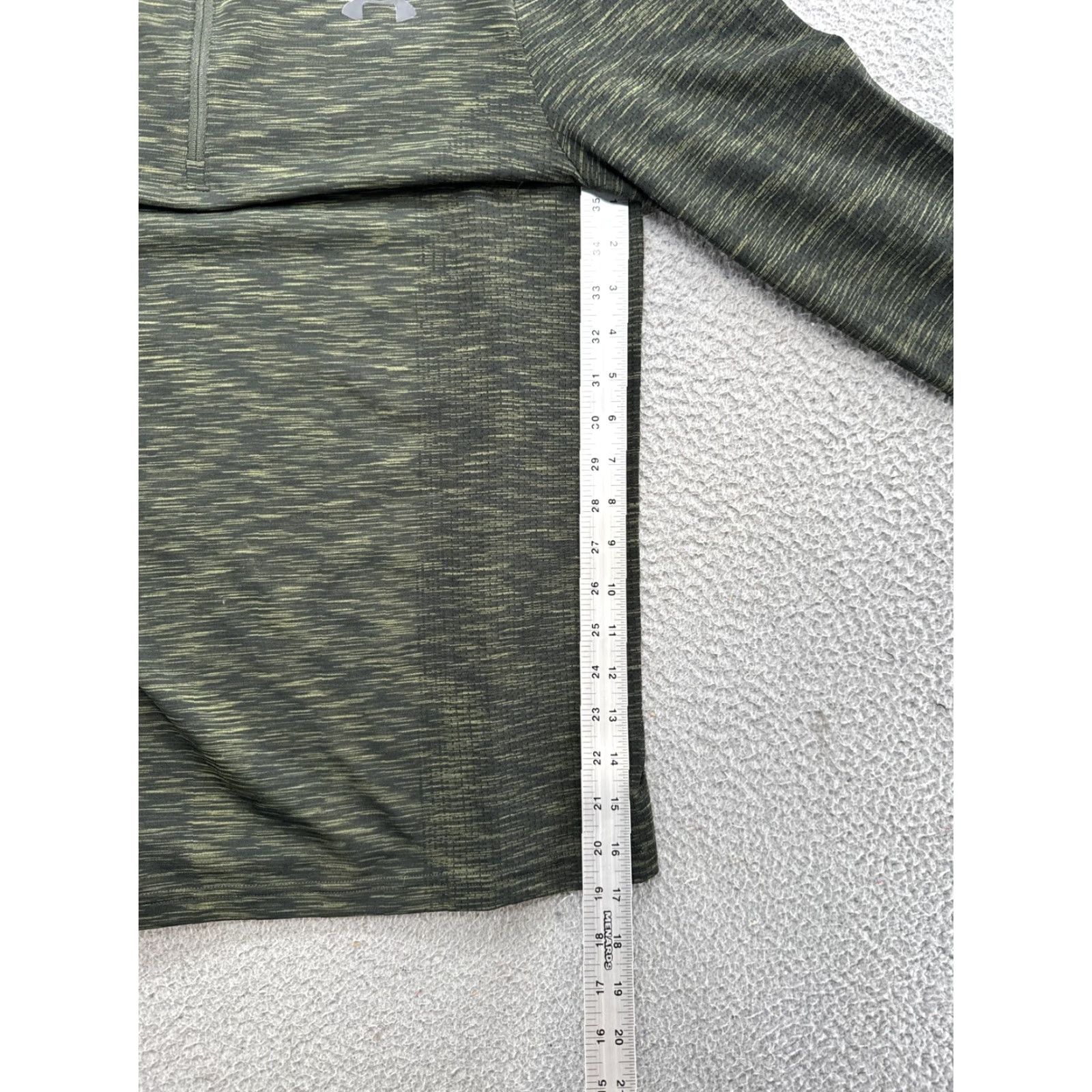Under Armour Under Armour HeatGear Pullover Men’s Green Long Sleeve 1/4 Zip SZ M Lightweight Casual Activewear Golf Gym Running Jacket Regular Fit Size US M / EU 48-50 / 2 - 5 Thumbnail