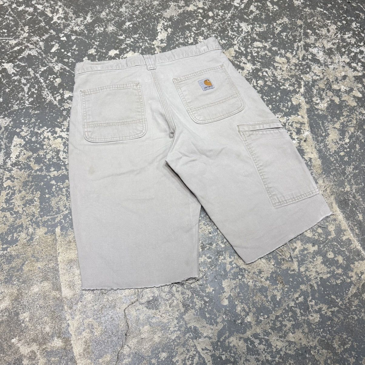 Carhartt Vintage Carhartt Tan/Cream Workwear Shorts Jorts Size US 30 / EU 46 - 11 Thumbnail