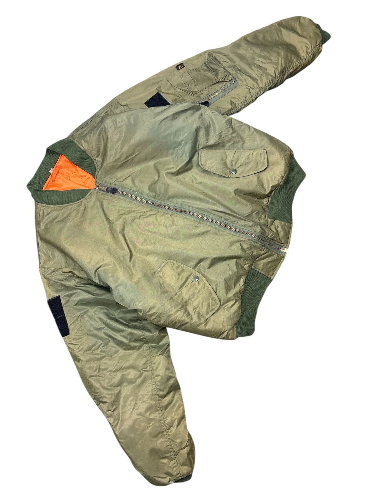 Vintage Vintage Rotcho Ma-1 Intermediate Reversible Bomber Jacket Size US L / EU 52-54 / 3 - 3 Thumbnail