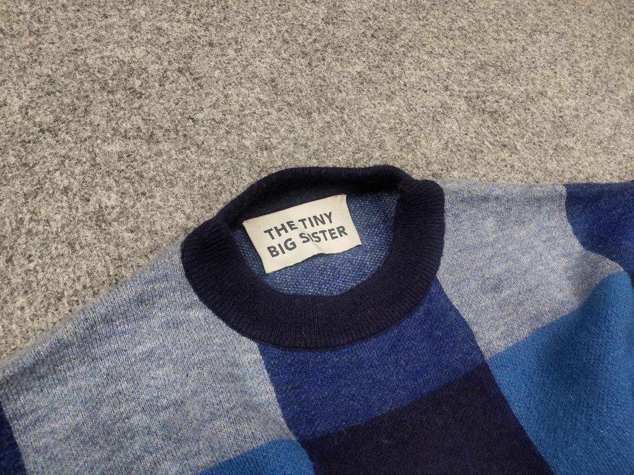 Vintage The Tiny Big Sister Design Wool pattern Sweater wide sleeves Size XXS / US 00 / IT 34 - 9 Thumbnail