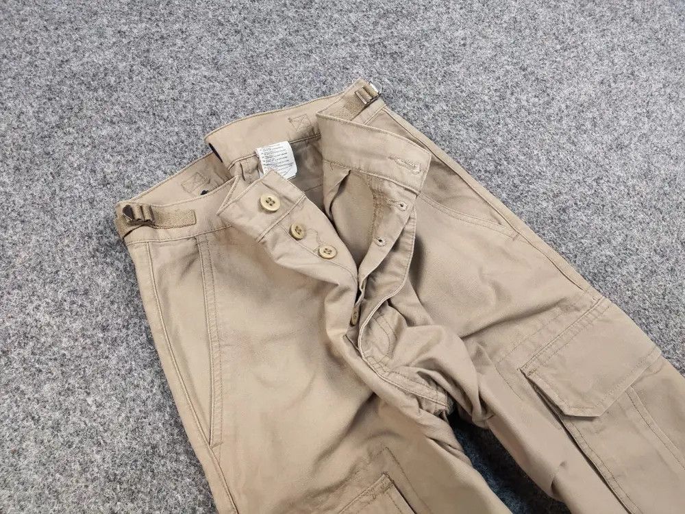 Japanese Brand Vintage 90's Military Ripstop Japan Beige Cargo Pants Size US 32 / EU 48 - 4 Thumbnail
