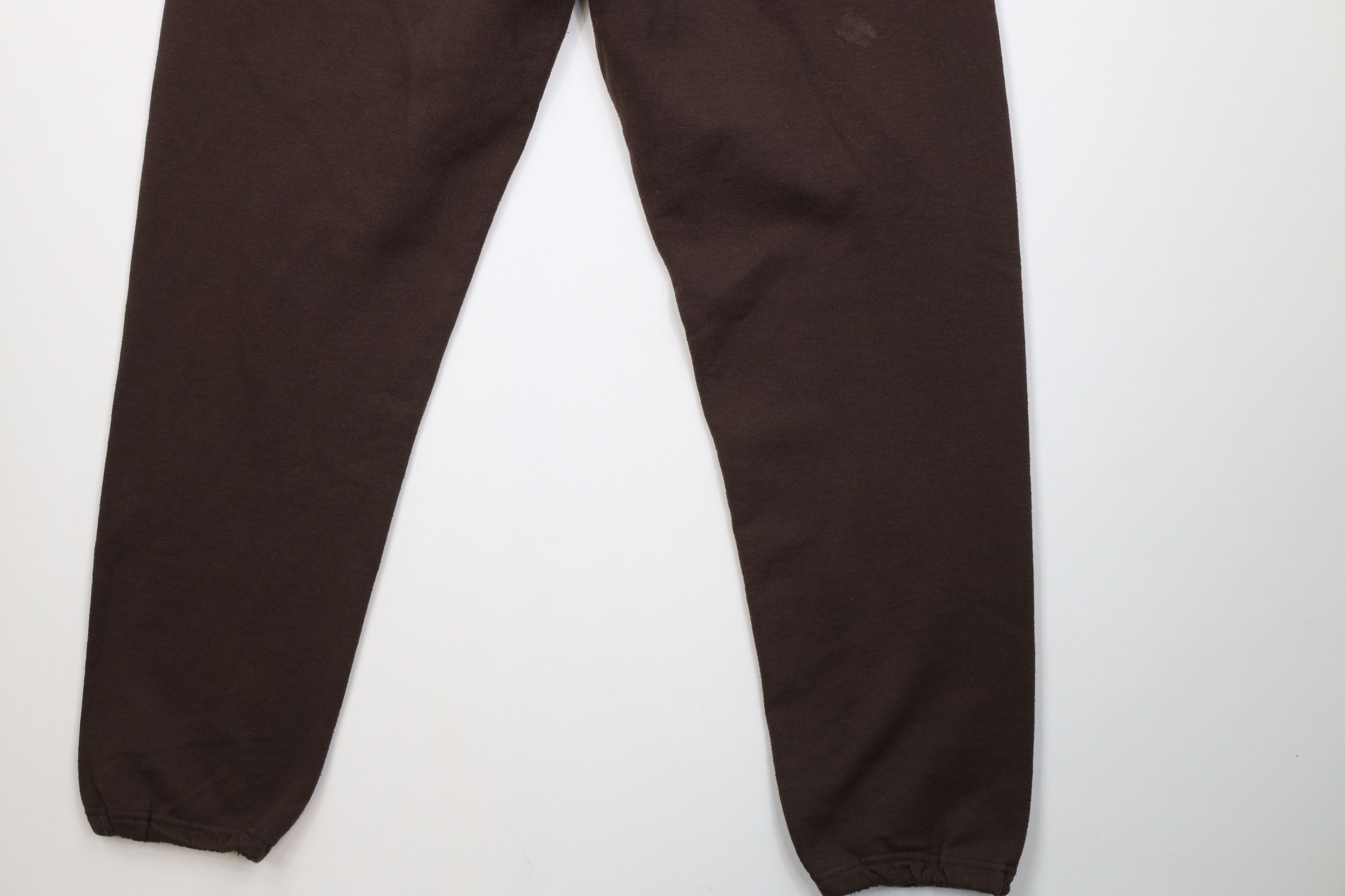 Vintage Vintage Y2K Streetwear Blank Sweatpants Joggers Brown Size US 34 / EU 50 - 16 Thumbnail