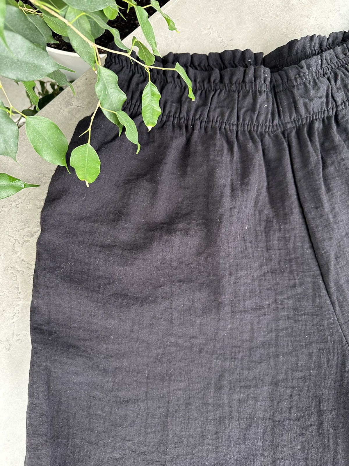 Japanese Brand Vintage Cropped Wide Pants Size US 32 / EU 48 - 2 Thumbnail