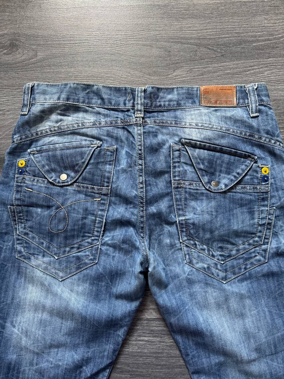 G-Star Vintage G-star Denim Cargo Y2K Avant Garde Jeans Size US 34 / EU 50 - 3 Thumbnail
