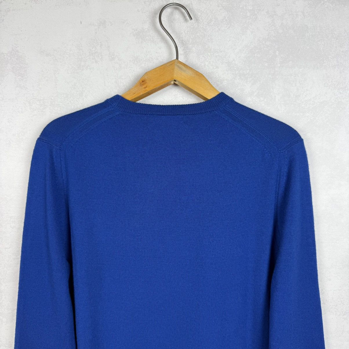 Burberry Burberry Brit Elbow Patches Merino Wool Jumper Sweater M Size US M / EU 48-50 / 2 - 18 Thumbnail