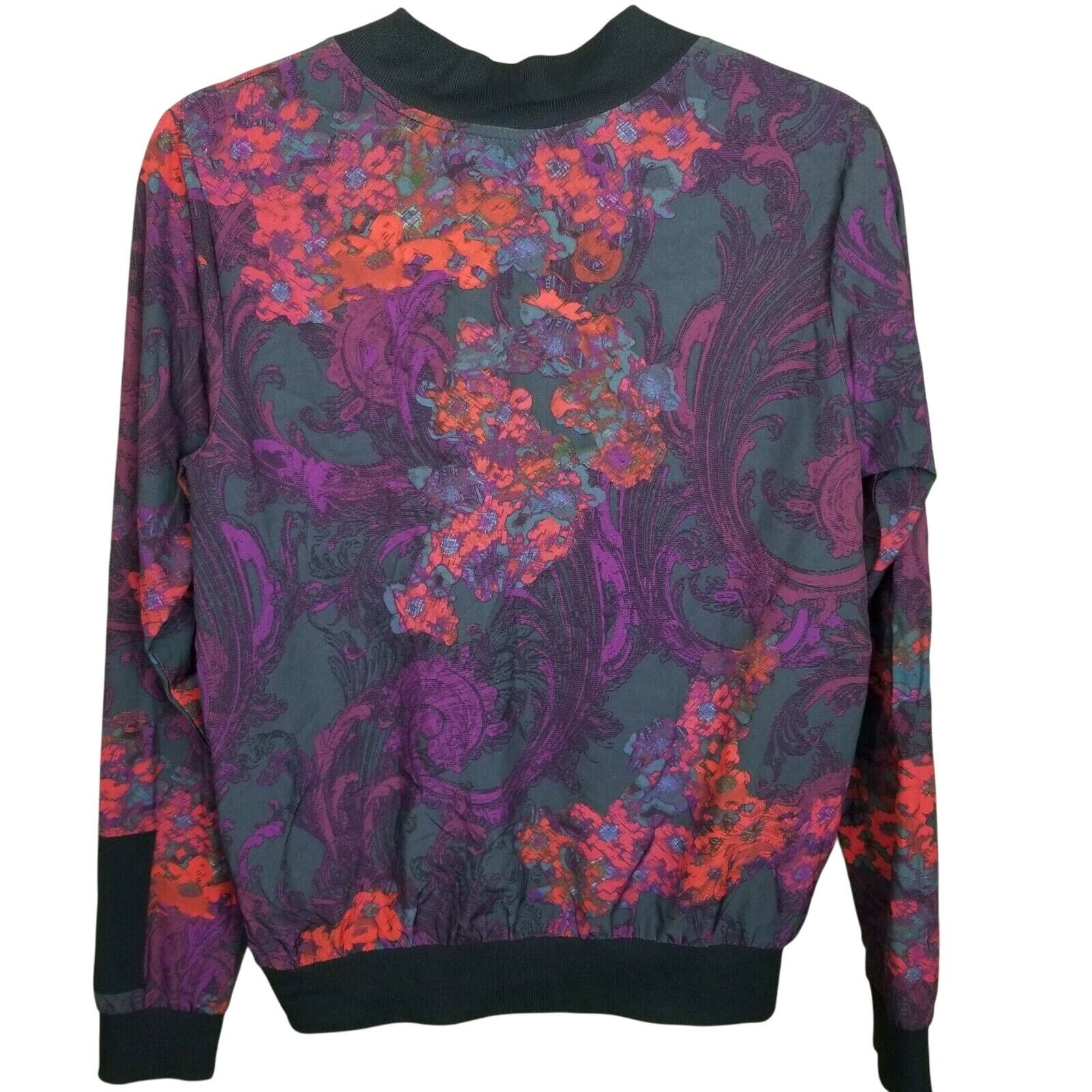 Fabletics Fabletics Womens Ithaca Bomber Jacket Sz S Floral Athletic Size S / US 4 / IT 40 - 8 Thumbnail
