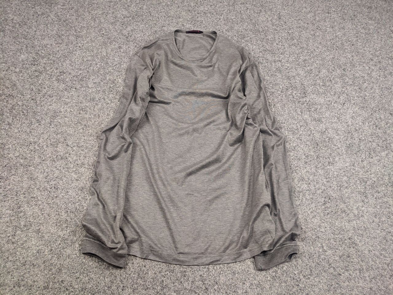 Montagut Maison Montagut Design Cotton Light Gray Long Sleeve Shirt Size US L / EU 52-54 / 3 - 2 Thumbnail