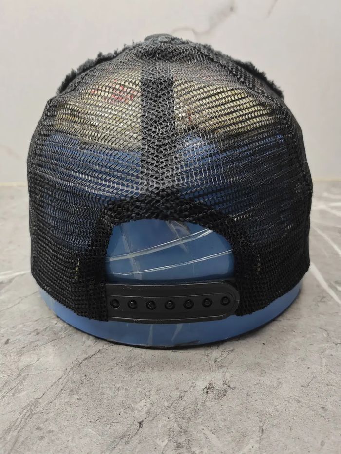 Vintage Vintage R Sensual FMH Distressed Style Trucker Cap Hat Size ONE SIZE - 4 Thumbnail