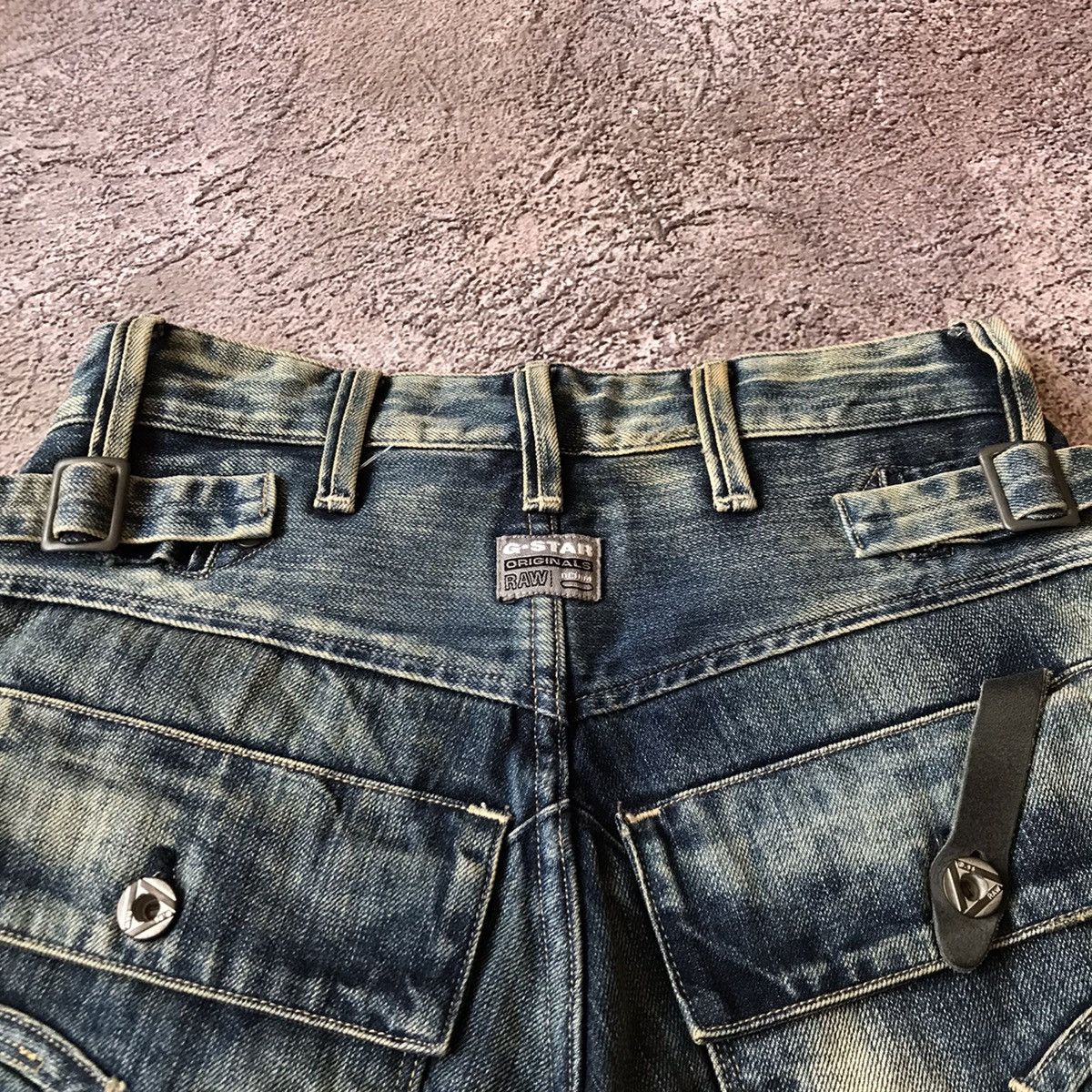 Vintage Vintage Y2K Faded Distressed Baggy Shorts Streetwear Logo 26 Size US 26 / EU 42 - 6 Thumbnail