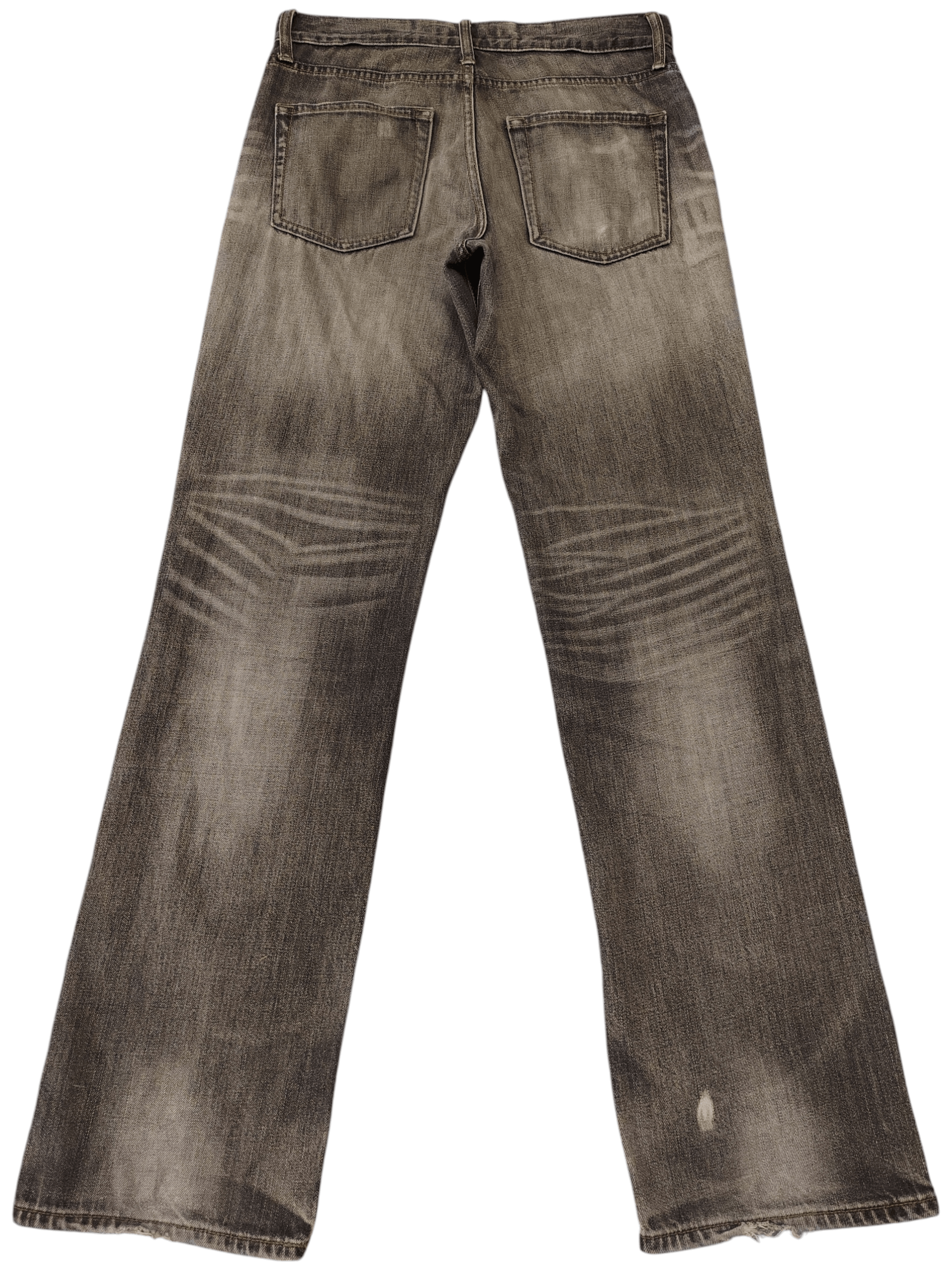 Ne-Net Japanese Net Jeans Distressed Jeans Ripped Jeans Mudwash Size US 31 - 2 Thumbnail
