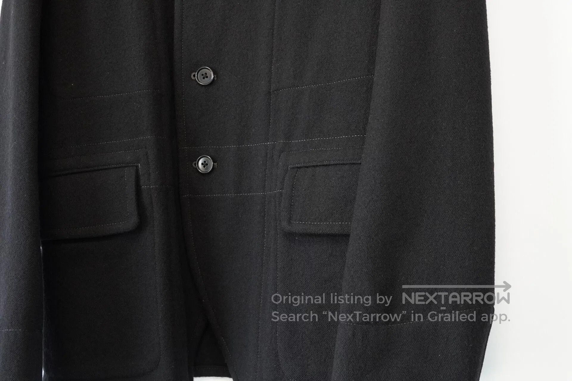 Y's for Men Yohji Yamamoto Wool Jacket for Men. Size US M / EU 48-50 / 2 - 5 Thumbnail