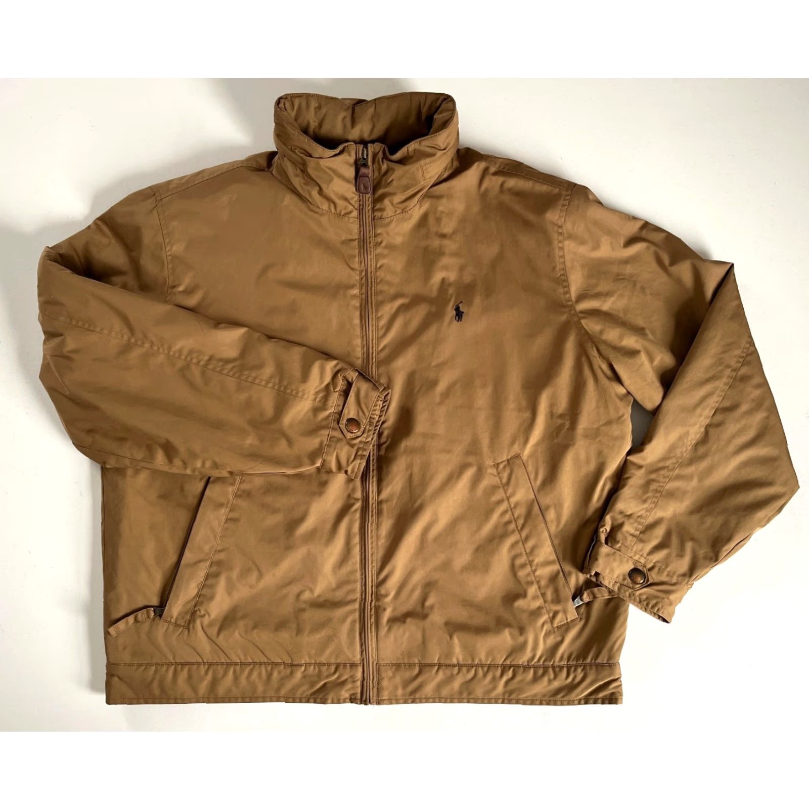 Polo Ralph Lauren VINTAGE Polo Ralph Lauren Jacket Coat Hooded Fleece Lined Tan SZ L Men’s Jacket Coat Size US L / EU 52-54 / 3 - 5 Thumbnail