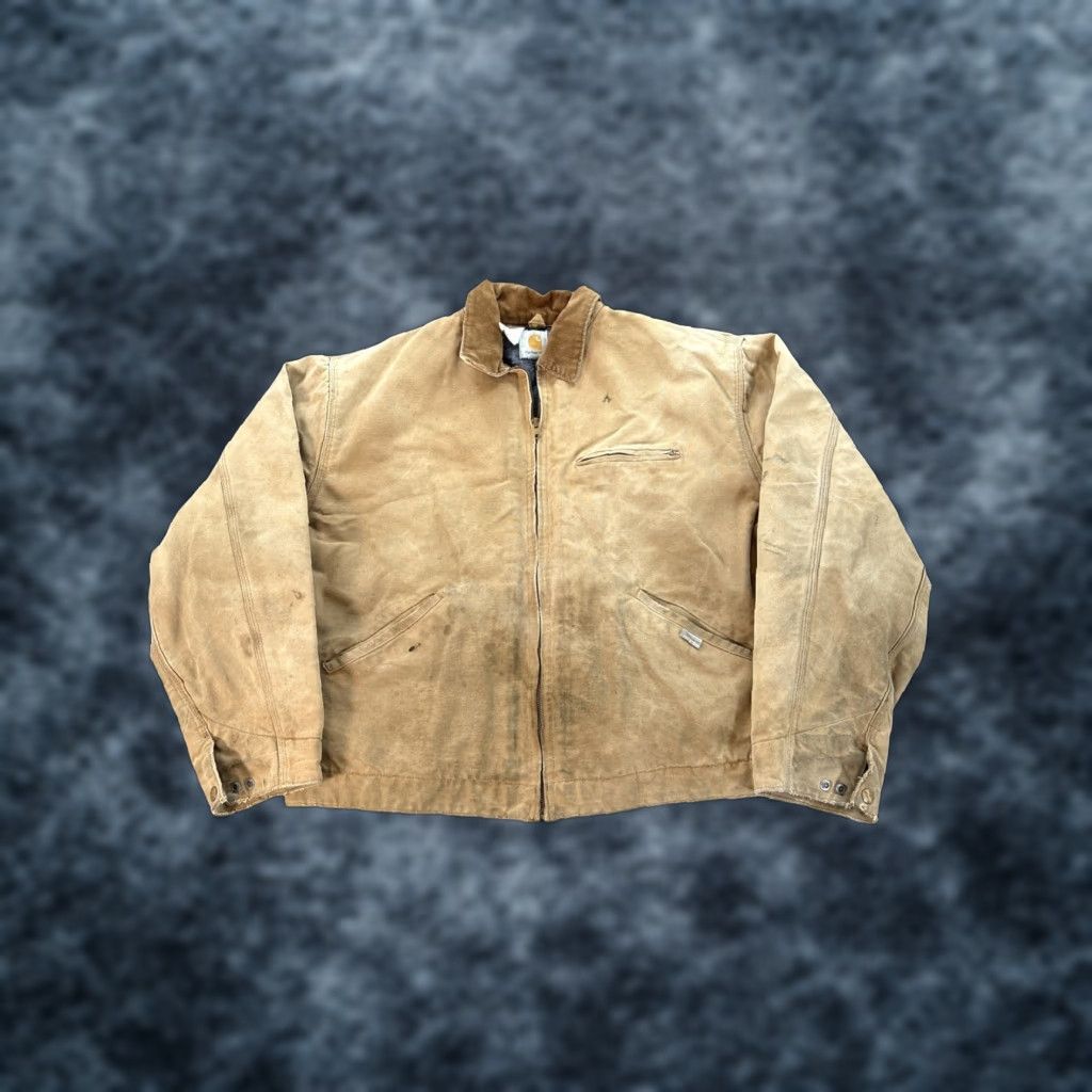 Carhartt × Vintage Carhartt Detroit Jacket J43 HTG Size L made in