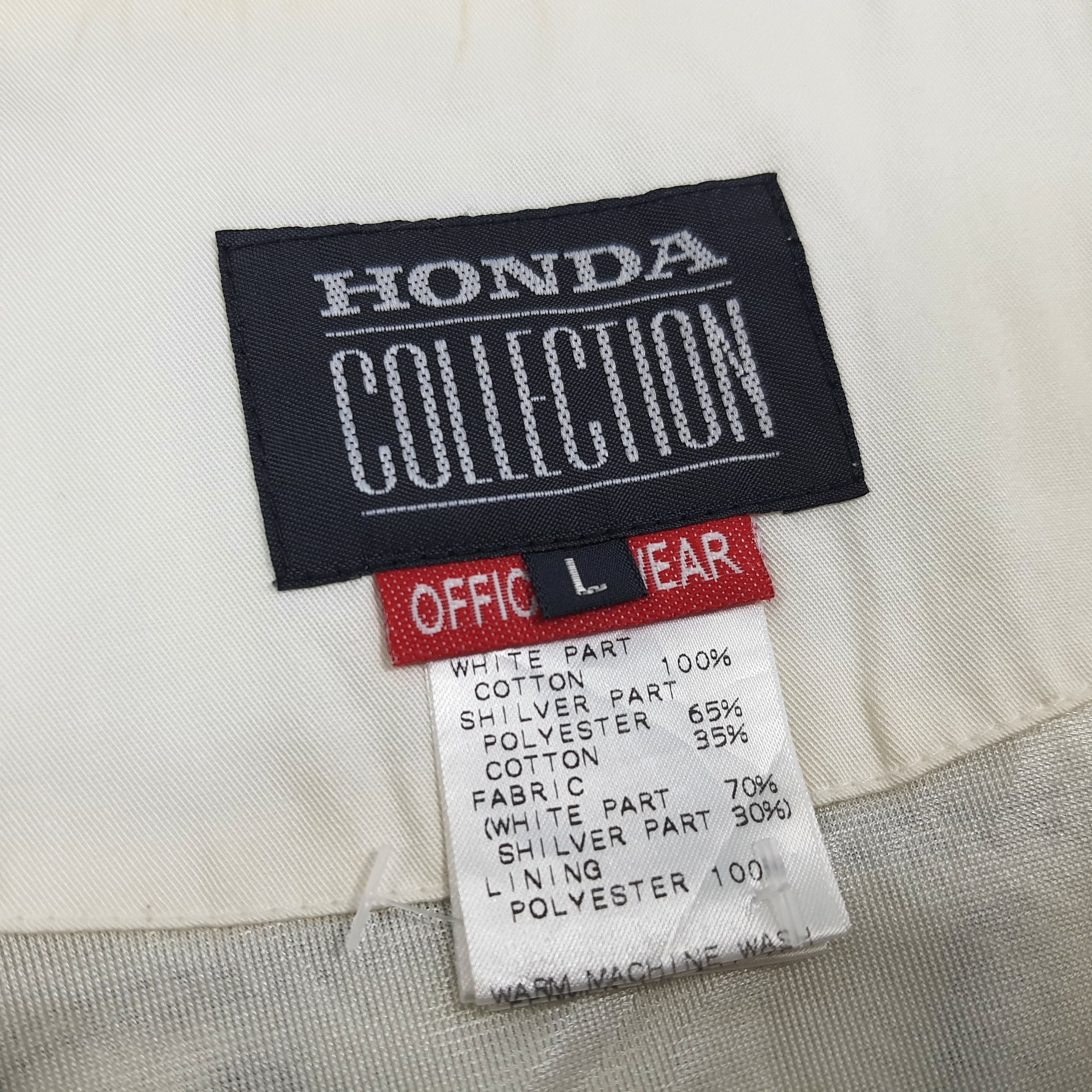 Honda Vintage 90s HONDA F1 Motorsports Reflective Jacket C278N20 Size US L / EU 52-54 / 3 - 7 Thumbnail