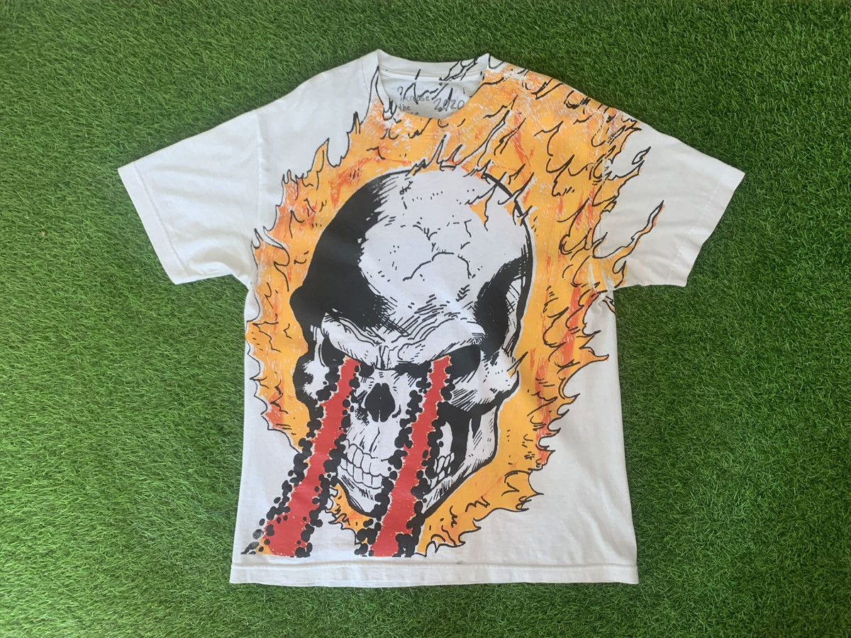 Asspizza INCREASE THE PEACE GHOST RIDER SHIRT WHITE Size US L / EU 52-54 / 3 - 1 Preview
