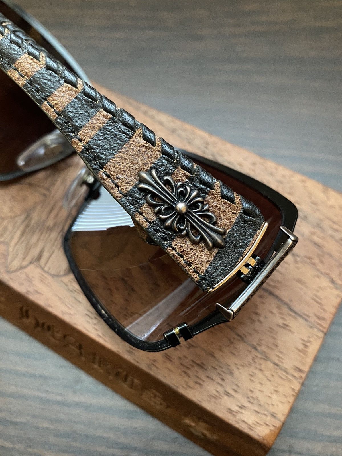 Chrome Hearts POON II Chrome Hearts Sunglasses Size ONE SIZE - 6 Thumbnail