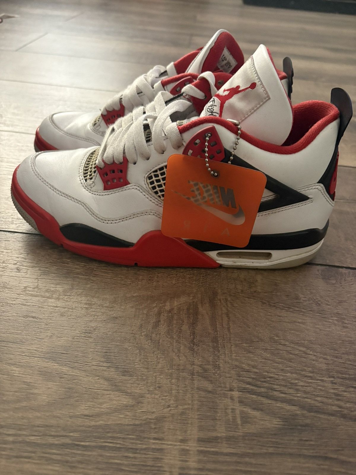 Jordan Brand Jordan 4’s fire red’s Size US 8.5 / EU 41-42 - 3 Thumbnail