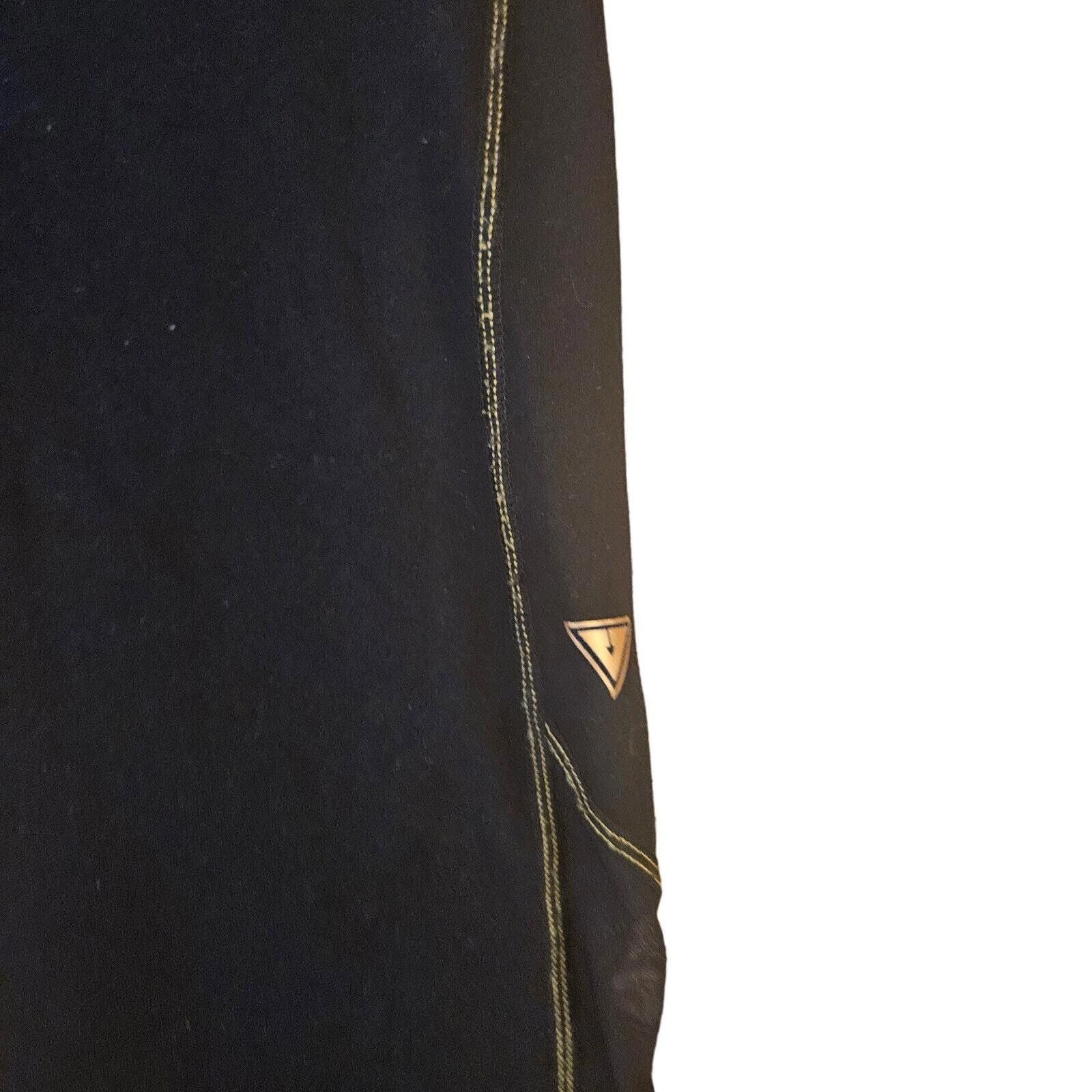 Designer Yogasmoga High-Waist Athletic Leggings Black Size Medium Size 32" / US 10 / IT 46 - 2 Thumbnail
