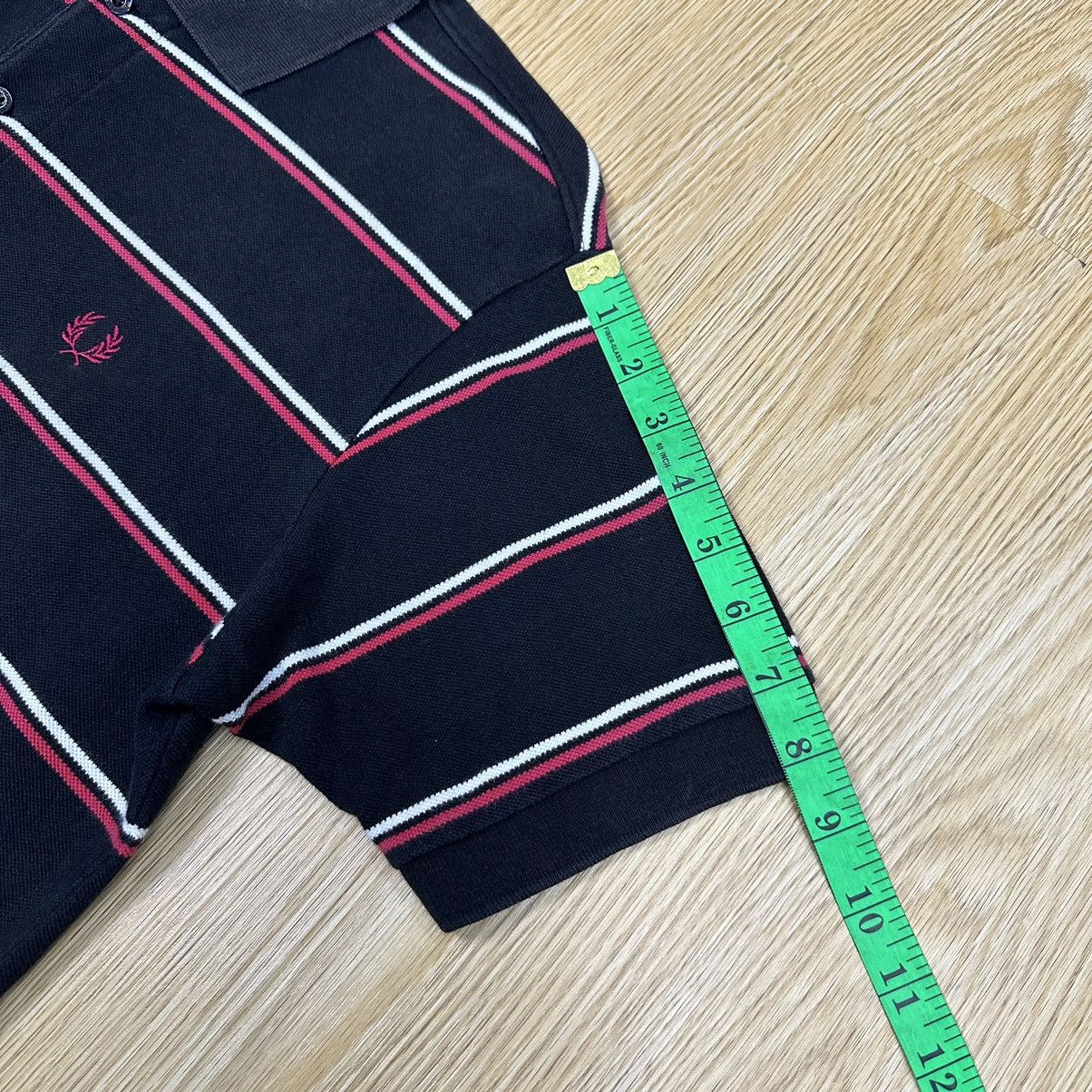 Fred Perry Vintage Fred Perry Stripe Polo Shirt A755 Size US L / EU 52-54 / 3 - 6 Thumbnail