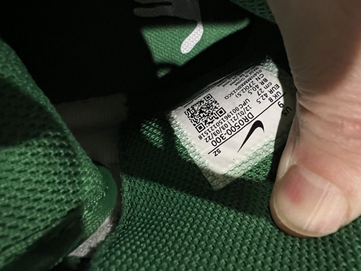Nike × Off-White × Virgil Abloh Off-White Nike Air Force 1 Mid SP LTHR pine green Size US 9 / EU 42 - 11 Thumbnail