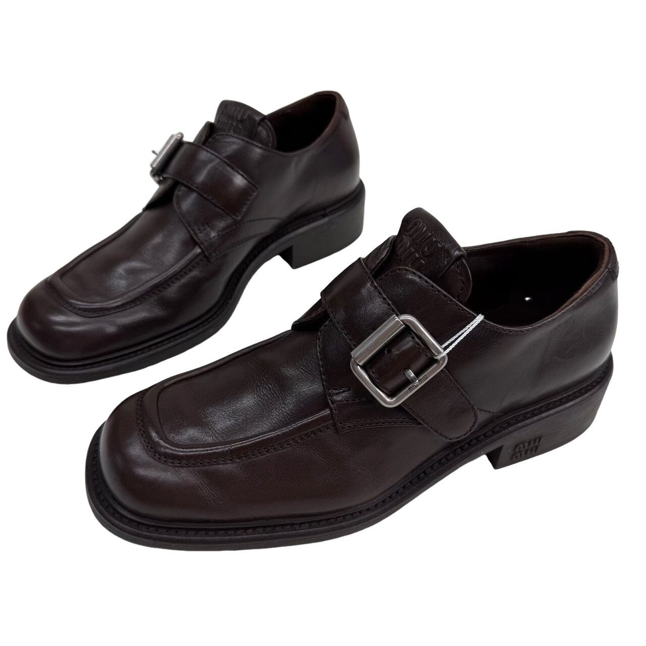 Miu Miu Miu Miu Buckle Loafers Size 39 Size US 9 / IT 39 - 1 Thumbnail