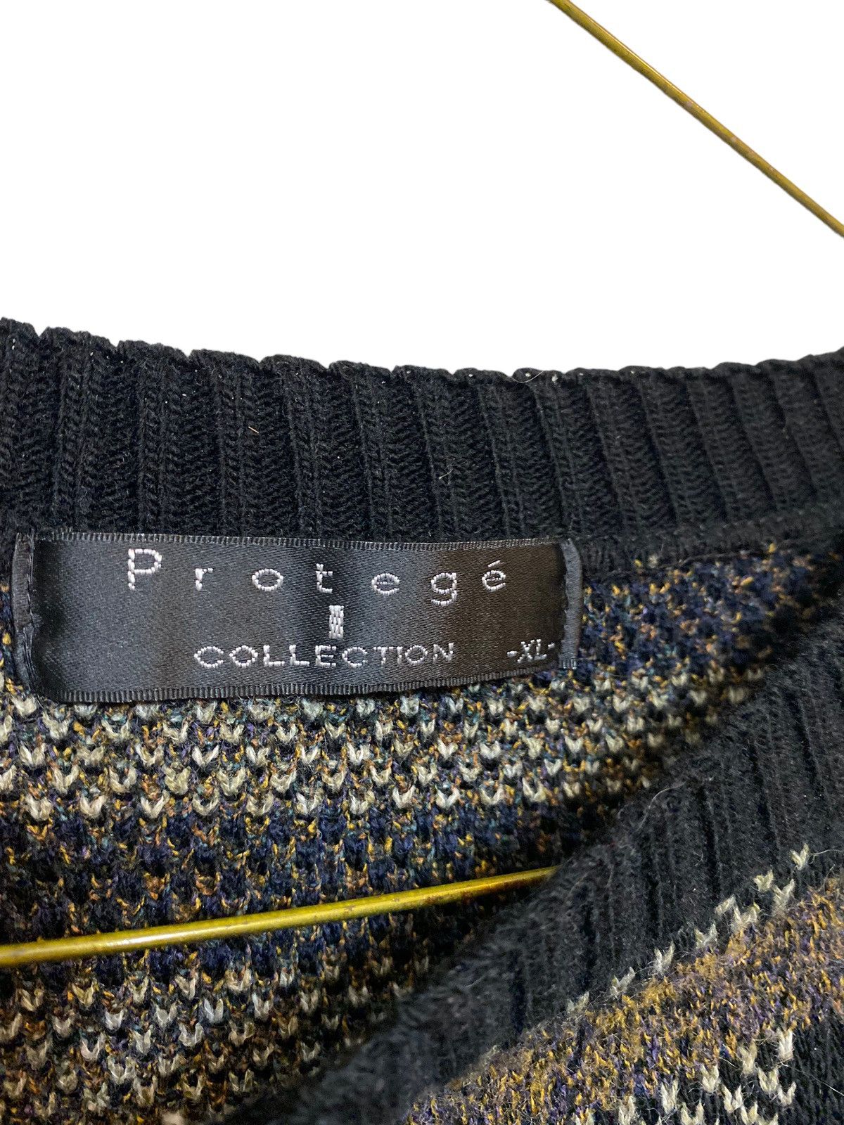 Coogi × Protege Vintage Protege Collection Coogi Style Knit Sweater Brown Size US XL / EU 56 / 4 - 5 Thumbnail