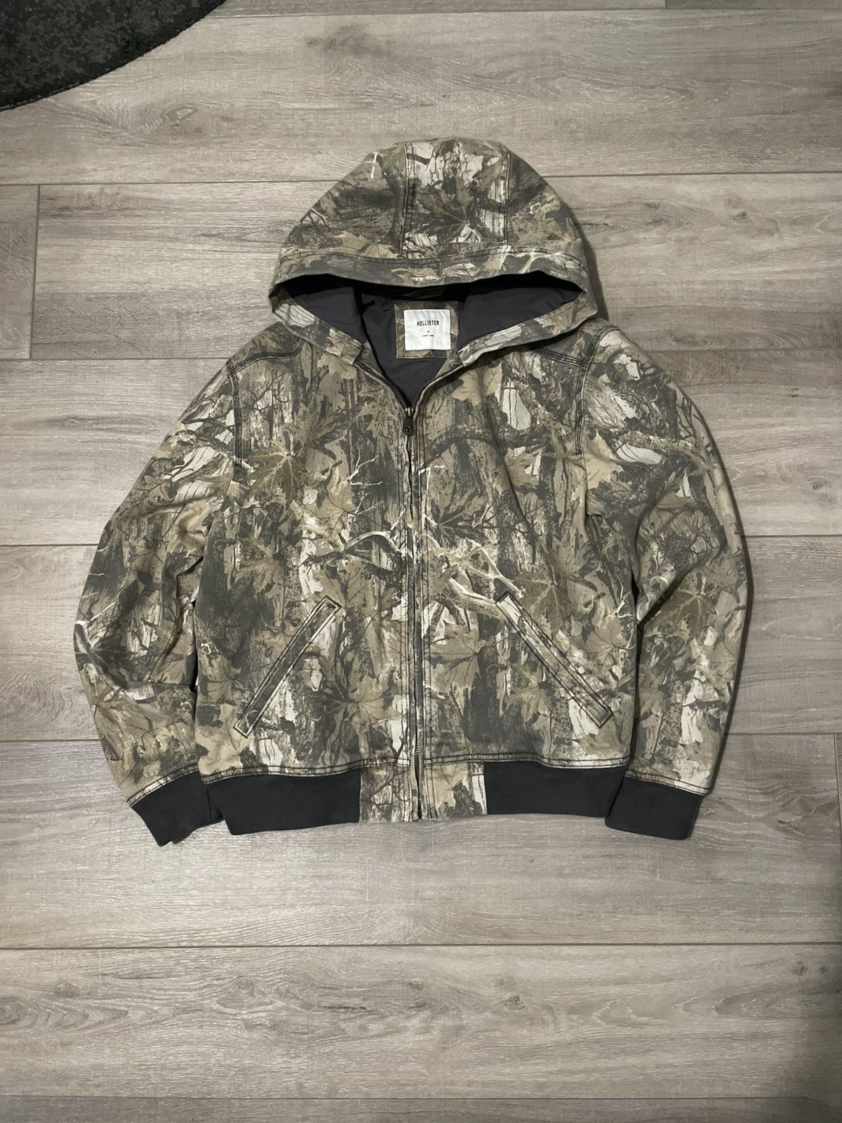 Hollister Camo Jacket Size US S / EU 44-46 / 1 - 1 Thumbnail