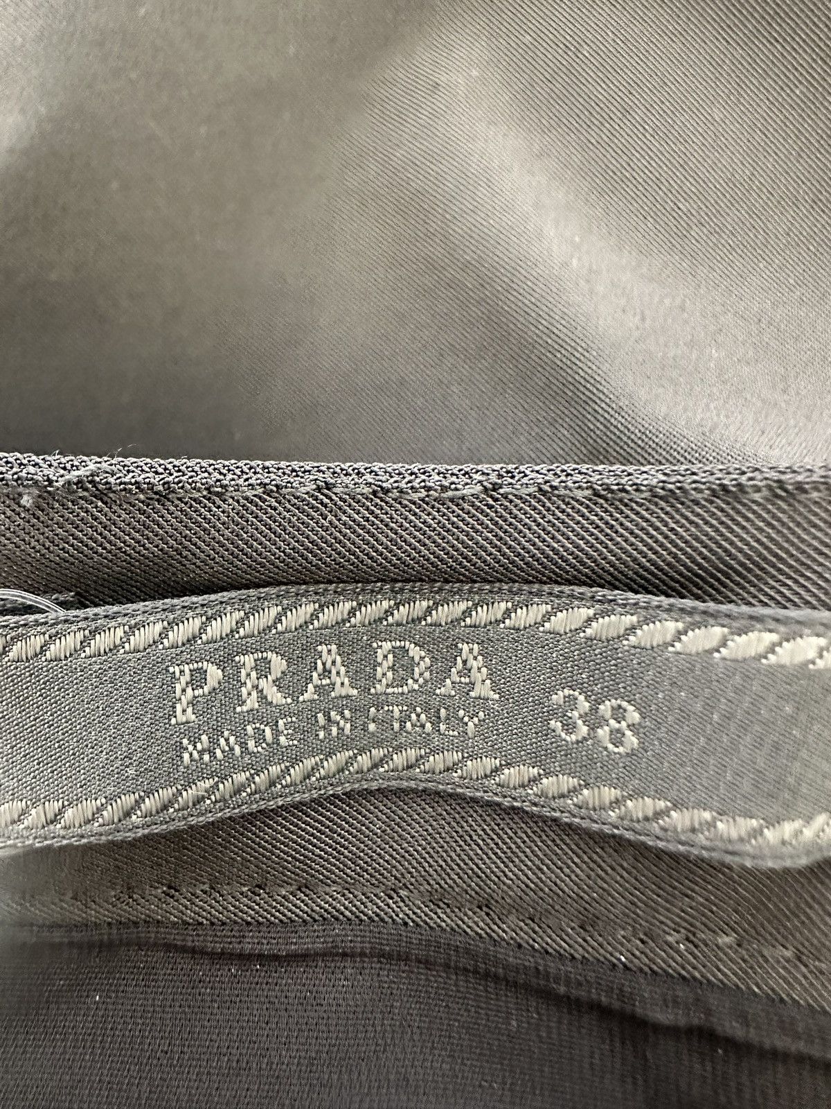 Prada Prada 90s Black Mini Skirt Nylon NWT IT38 XS S Size 26" / US 2 / IT 38 - 11 Thumbnail