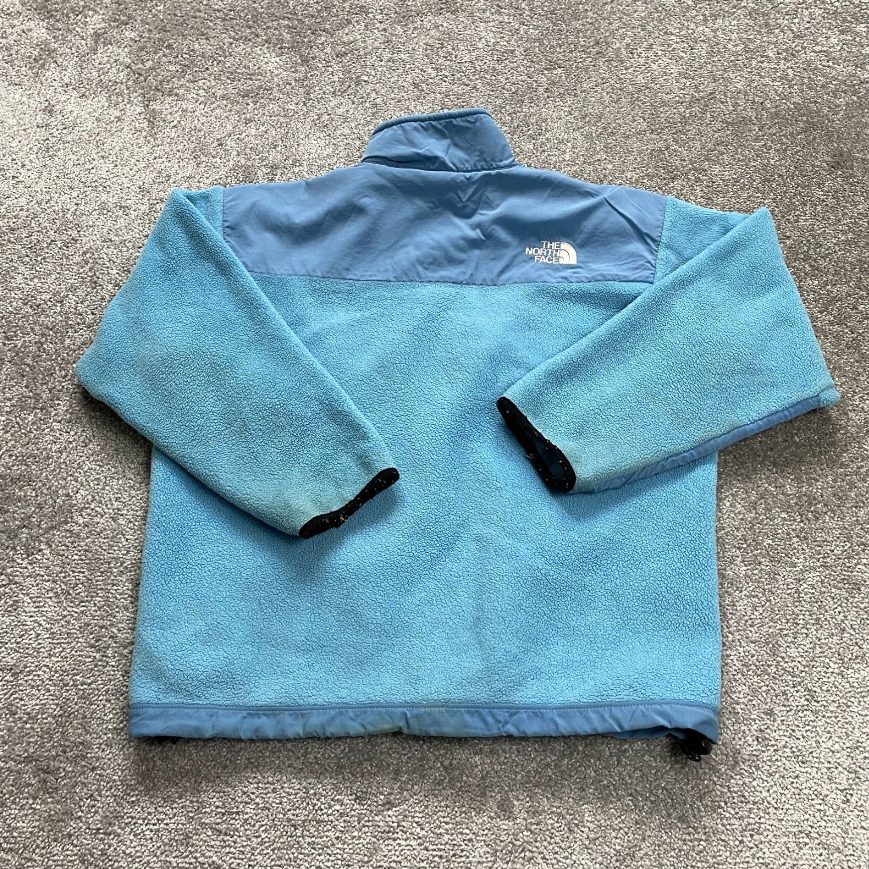 The North Face The North Face Jacket Teens L Light Blue Full Zip Polartec Fleece Mid-Length Everyday Casual Redefined? No. Size L / US 10 / IT 46 - 2 Thumbnail