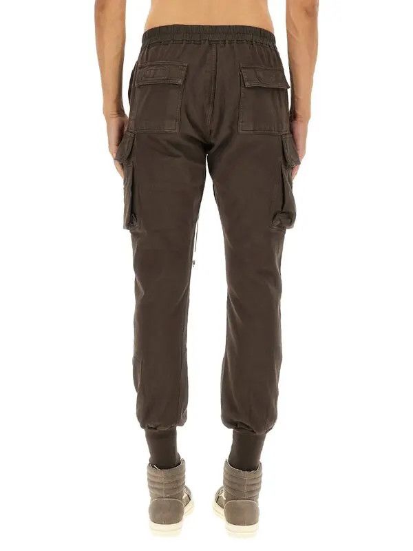 Rick Owens o1mle0426 Mastodon Cargo Pants in Brown Size 30" / US 8 / IT 44 - 2 Thumbnail