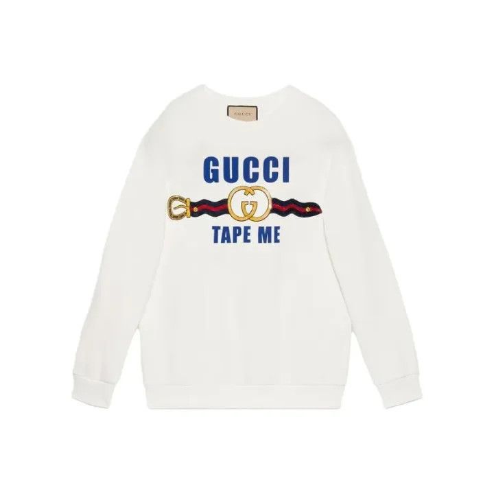 Gucci Gucci SS23 Logo Print Casual Sweatshirt for Women Size S / US 4 / IT 40 - 1 Thumbnail