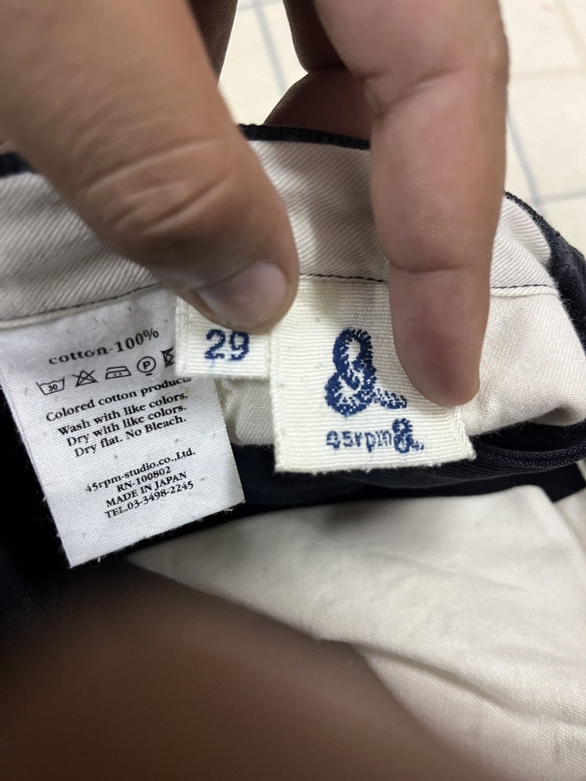 45rpm × Designer × Japanese Brand 45rpm japanese brands cargo pants Size US 32 / EU 48 - 12 Thumbnail