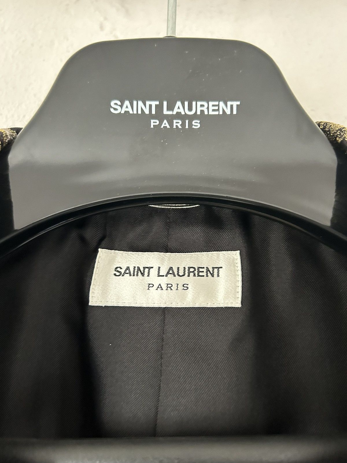 Saint Laurent Paris SS18 Floral Embroidered Blazer Jacket Size US S / EU 44-46 / 1 - 7 Thumbnail