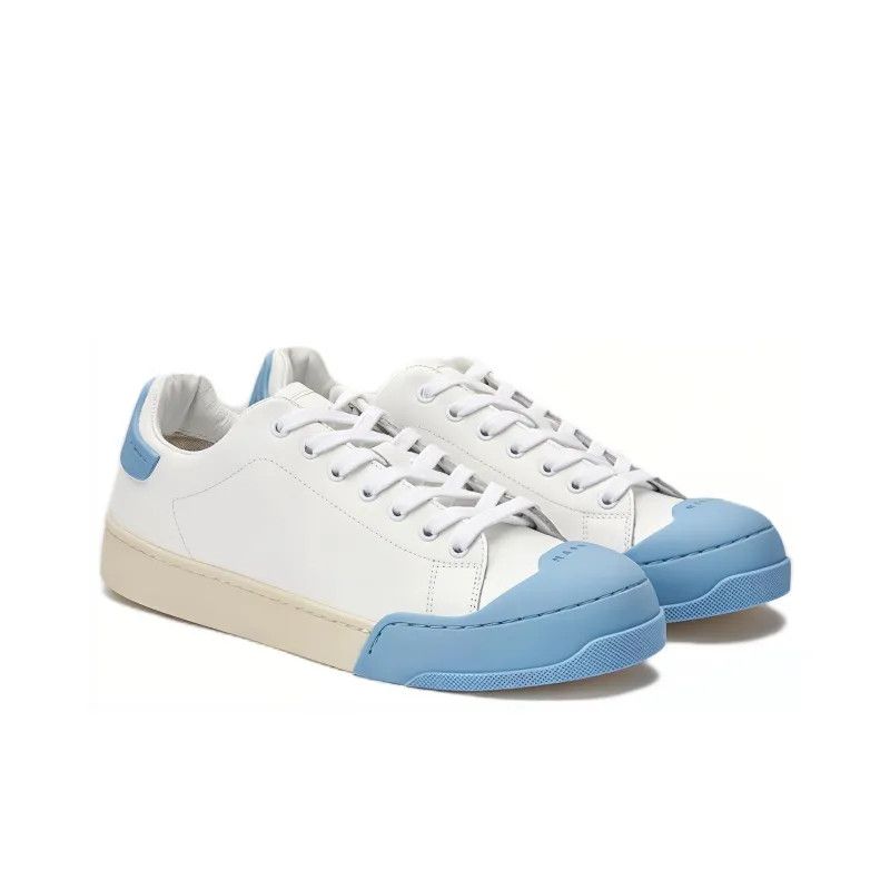 Marni o1f1d3z0525 Dada Bumper Low Top Sneakers in White/Blue Size US 8 / EU 41 - 3 Thumbnail