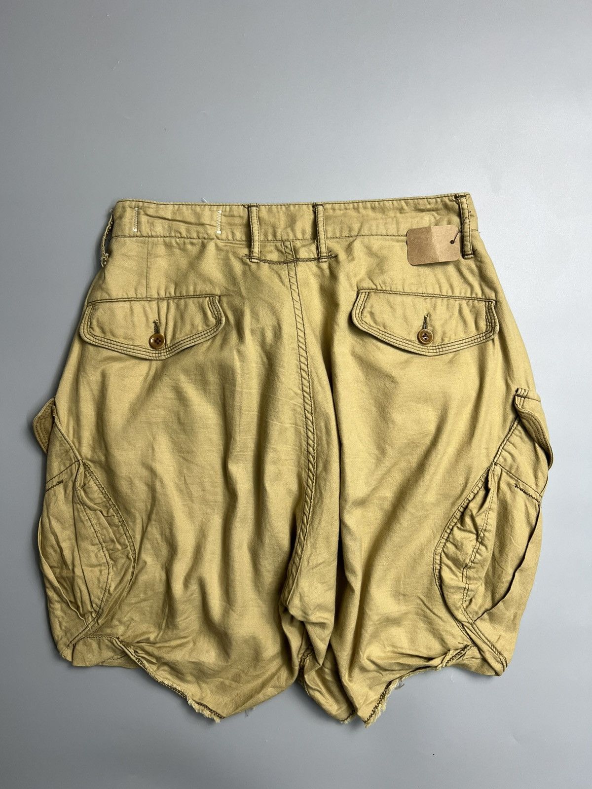 Kapital × Kapital Kountry × Vintage Vintage 2000s Kapital Shorts Cargo Balloon Pants Size US 30 / EU 46 - 7 Thumbnail