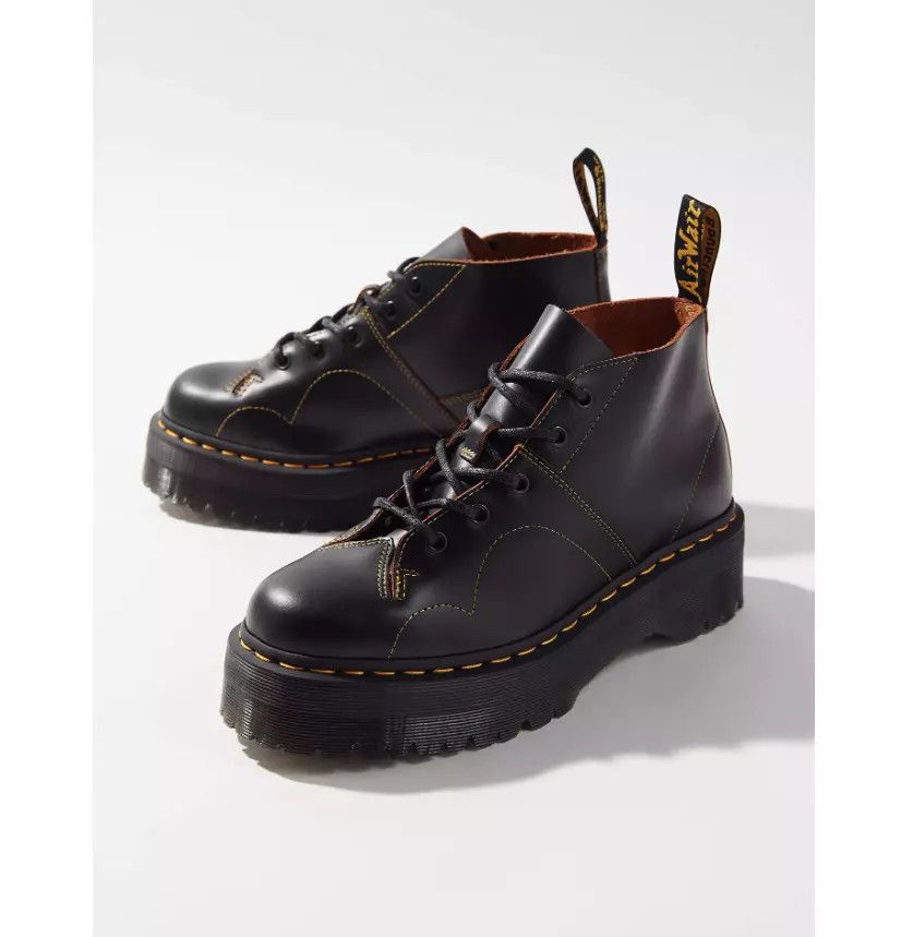 Dr. Martens DR. MARTENS CHURCH PLATFORM MONKEY BOOTS Size US 10 / EU 43 - 4 Thumbnail