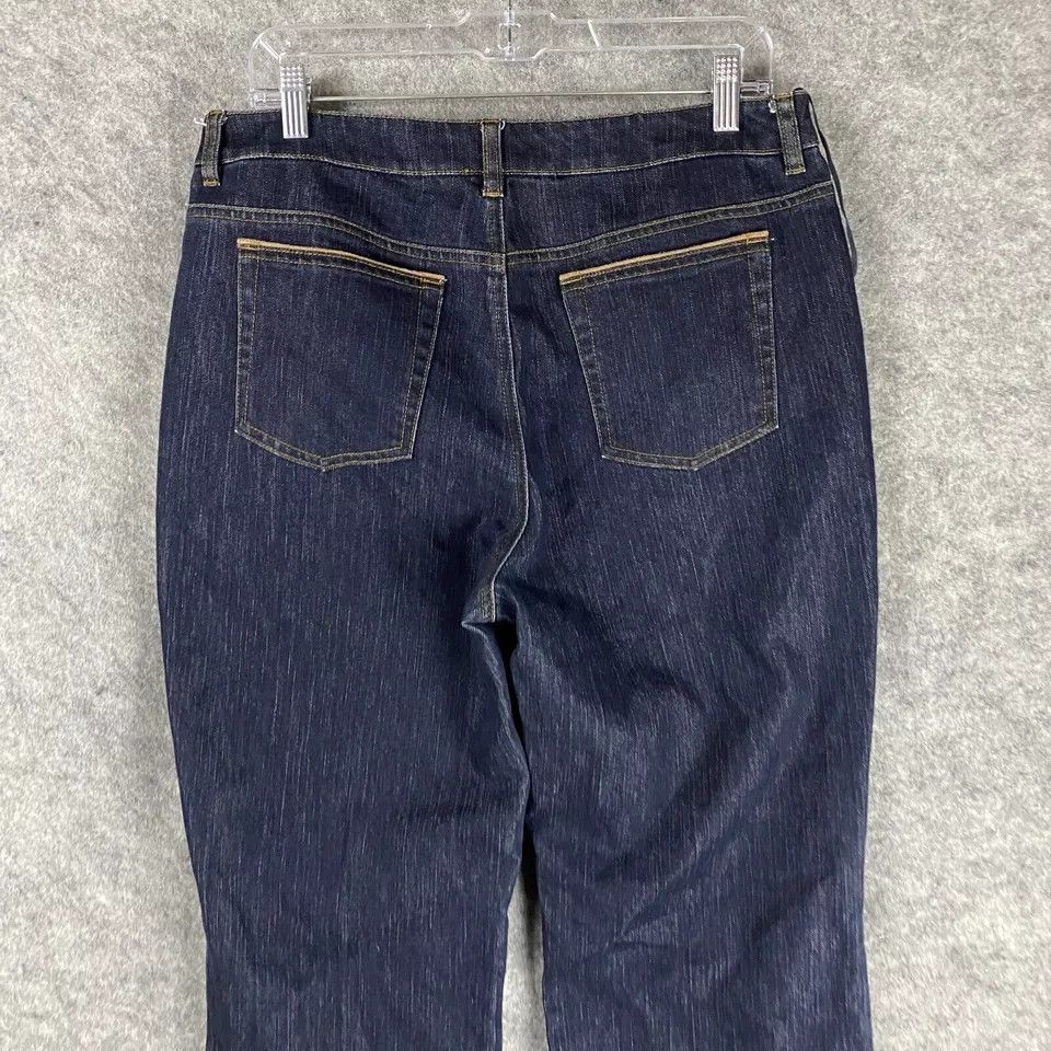 Jones New York Jones New York Jeans Size 12 Women's Flared Denim 32" Waist Size 34" / US 12 / IT 48 - 7 Thumbnail