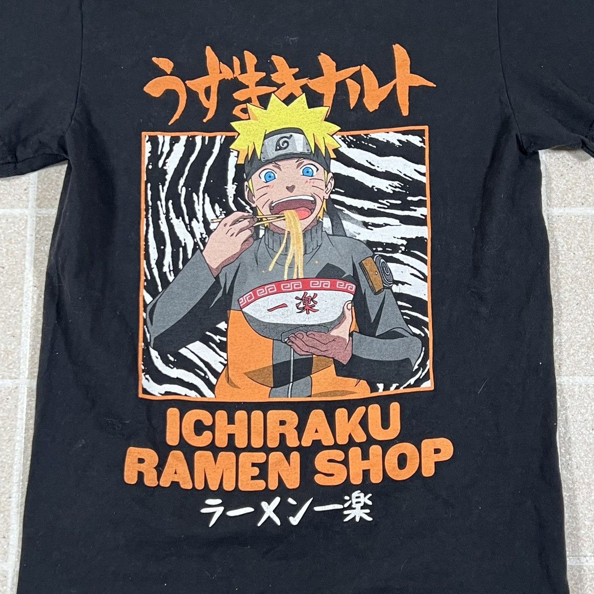 Other Masashi Kishimoto's Naruto Black T-Shirt Ichiraku Ramen Sz M Size US M / EU 48-50 / 2 - 2 Thumbnail