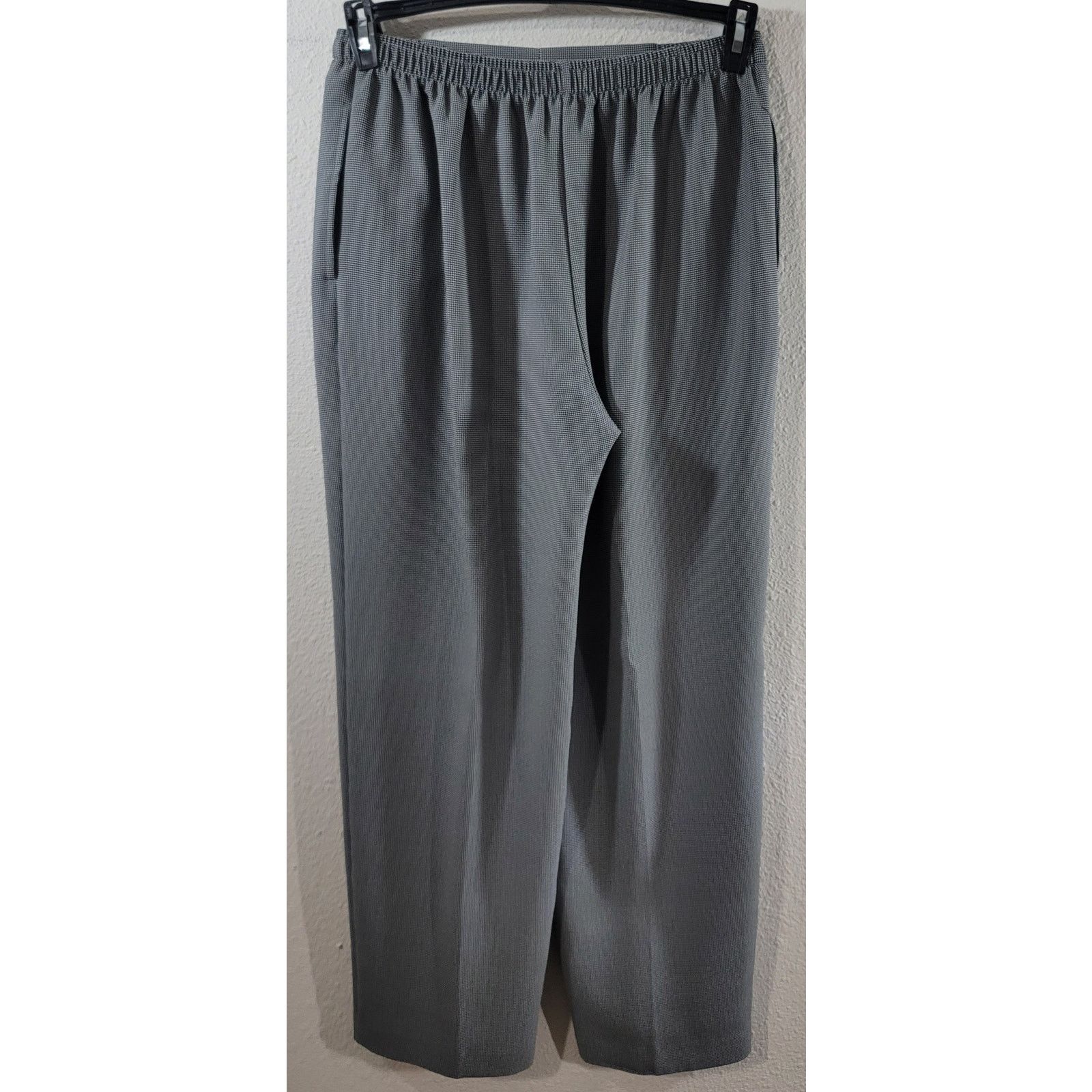 Other Draper's & Damon's Black White Plaid Pull On Pants PM Size 30" / US 8 / IT 44 - 3 Thumbnail