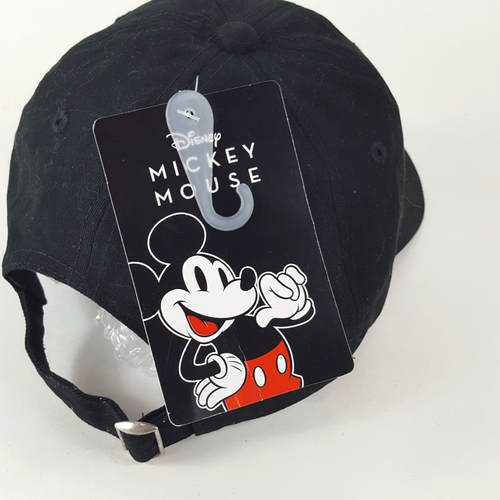 Disney VINTAGE Disney Mickey Mouse Embroidered Snapback Baseball Cap Hat Adult One Size Black Cotton Adjustable 90s 00s Retro USA Baseball Cap Mens Size ONE SIZE - 6 Thumbnail