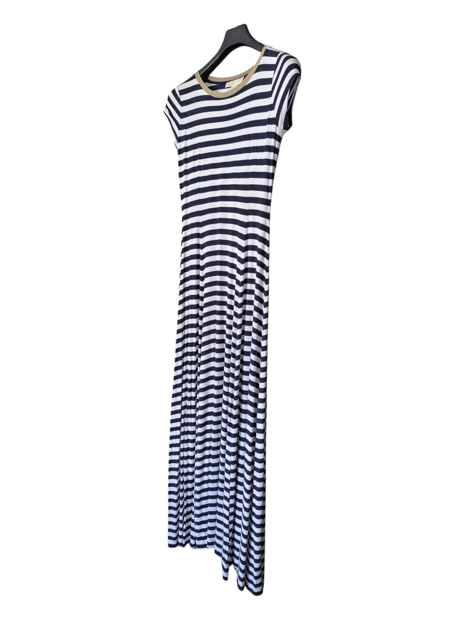 Michael Kors michael kors maxi stripped white/navy dress Size S / US 4 / IT 40 - 6 Thumbnail