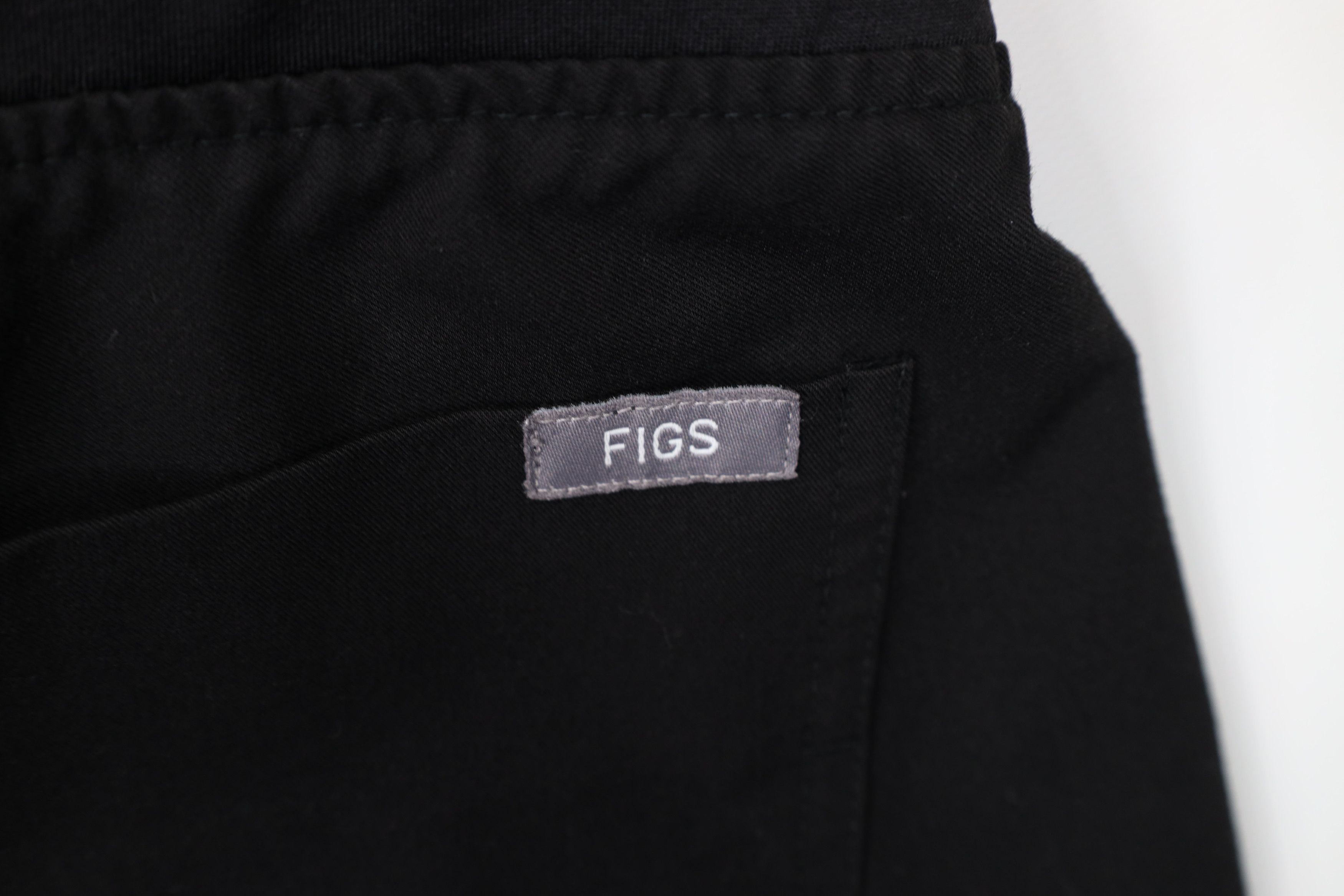 Vintage FIGS Collection Cuffed Nurse Scrubs Joggers Pants Black Size 26" / US 2 / IT 38 - 12 Thumbnail