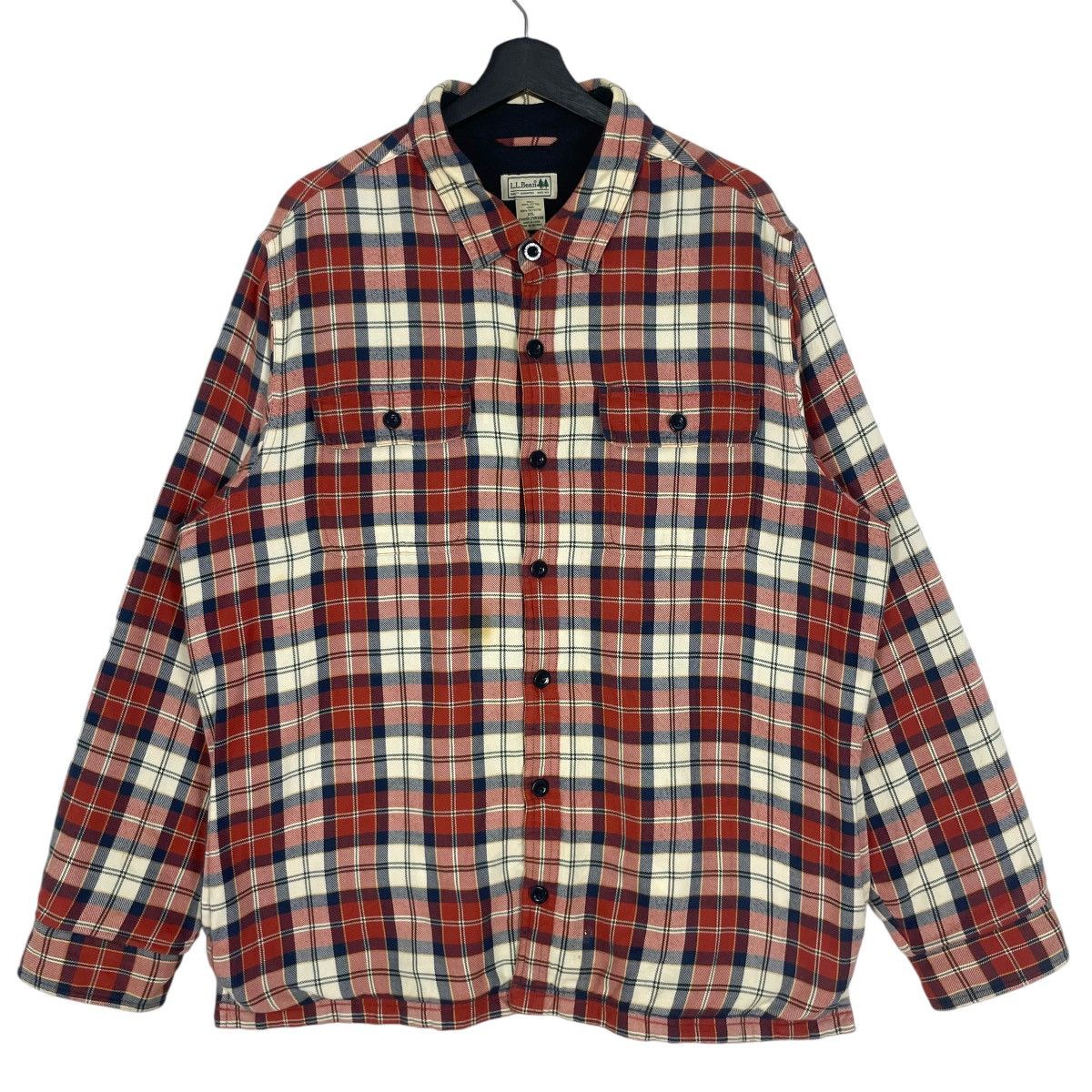 L.L. Bean Vintage LL Bean Flannel Shirt Button Up Streetwear Size US L / EU 52-54 / 3 - 1 Thumbnail