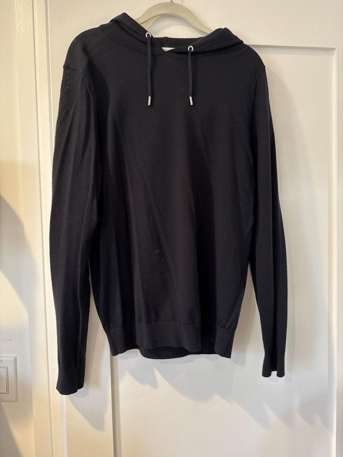 Reiss Reiss Navy Cashmere Sweatshirt Size US M / EU 48-50 / 2 - 1 Thumbnail