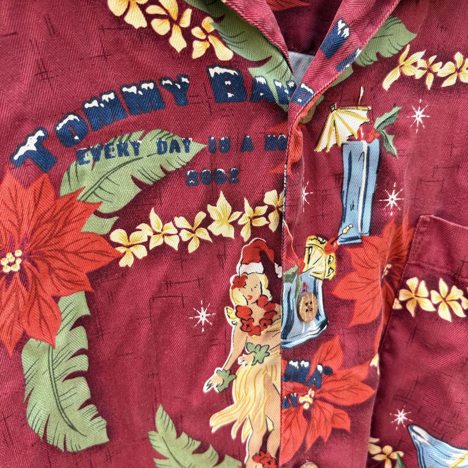 Tommy Bahama Crazy Vintage Y2K Tommy Bahama Rare Print Shirt Large Size US L / EU 52-54 / 3 - 2 Thumbnail