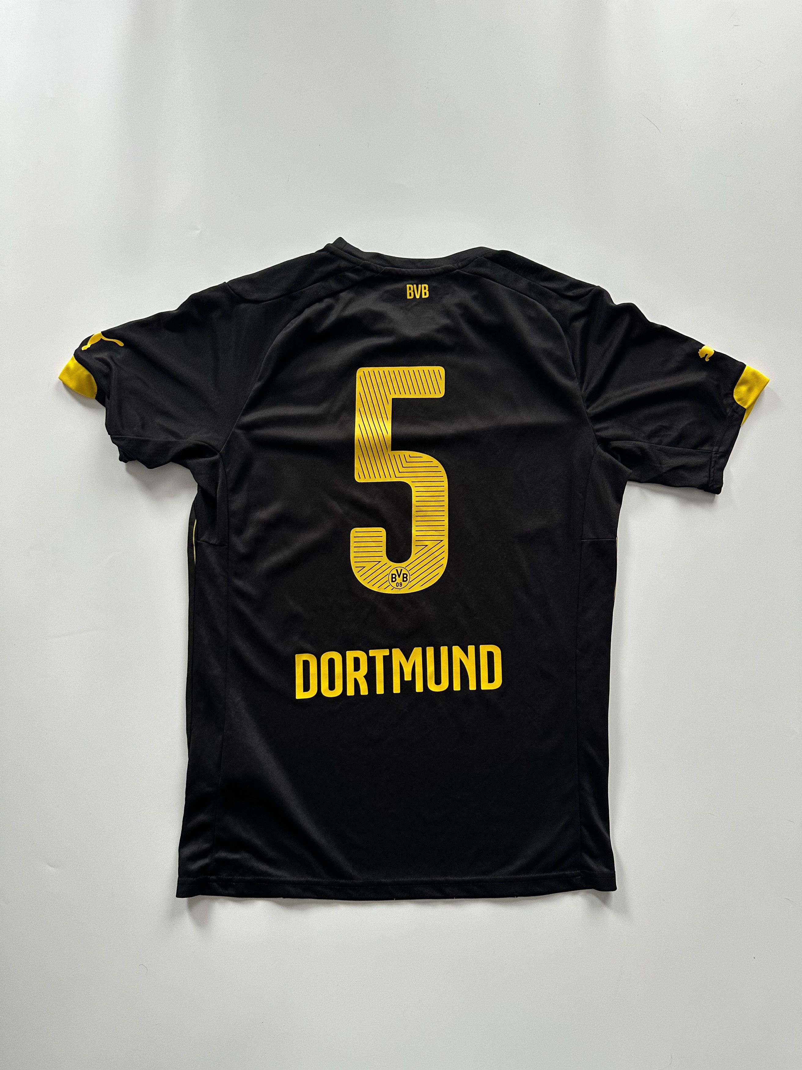Puma 2014 Puma Borussia Dortmund Soccer Jersey Football Shirt Size US S / EU 44-46 / 1 - 8 Thumbnail