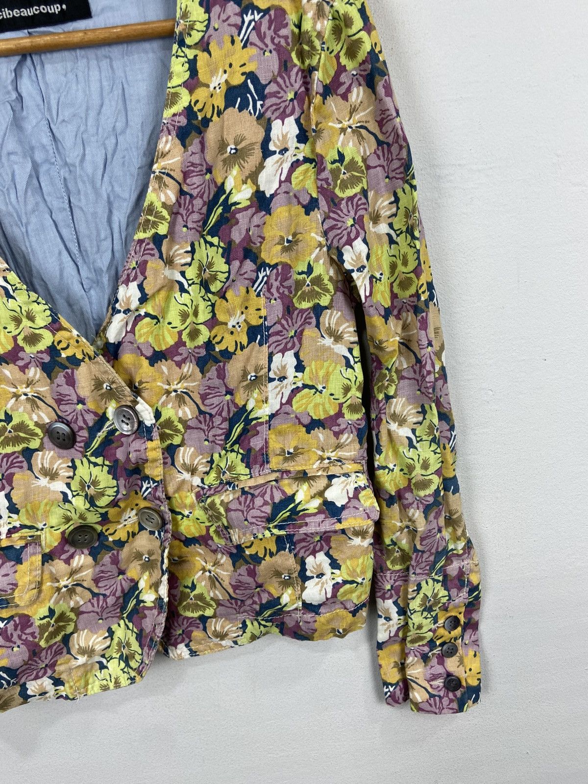 AW2021 Issey Miyake Floral Printed mercibeaucoup