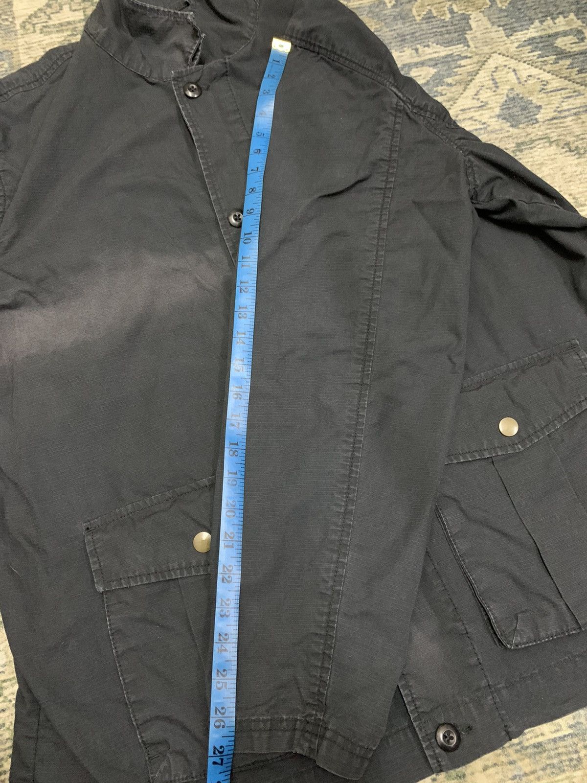 Gap GAP Parka Ripstop Sun Faded Military Shirt Moonless Night Size US XXL / EU 58 / 5 - 12 Thumbnail